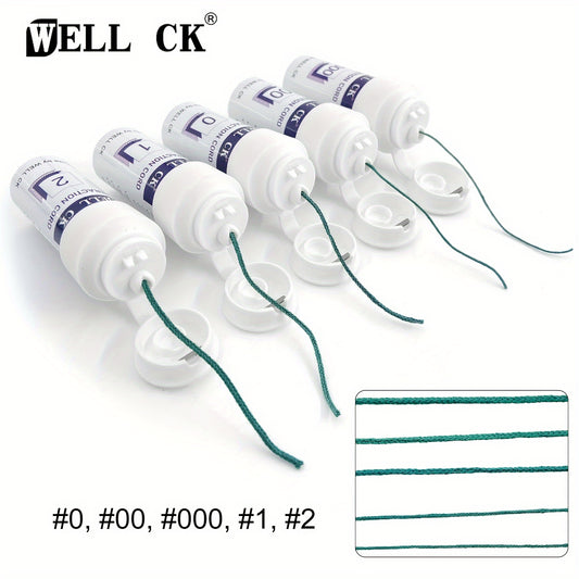 CK Unscented Dental Gingival Retraction Cord - Disposable Threads, Sizes 0-2 for Clear Vision & Precision.