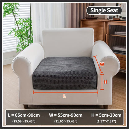 Waterproof stretch sofa cover, modern non-slip couch protector, pet-friendly elastic slipcover for living room, fits all seat and L-shaped sofas.