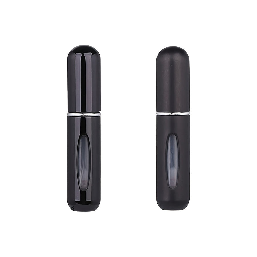 Refillable atomized perfume bottle ideal for travel and outings (5ml), suitable for men and women, makes a great gift.