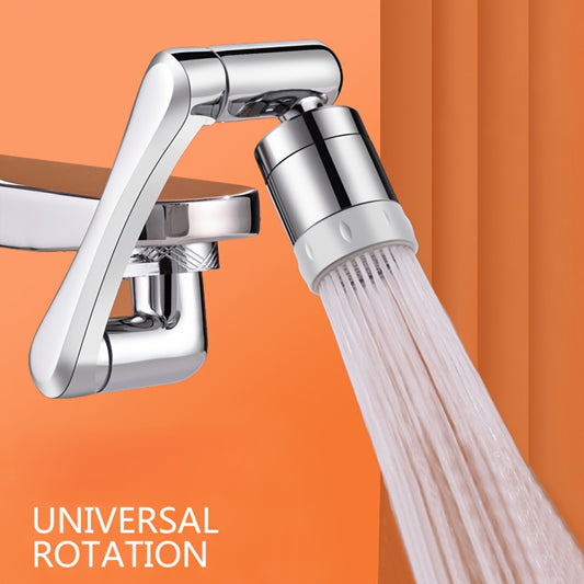 1 universal rotating faucet nozzle suitable for extended faucets and kitchen sinks