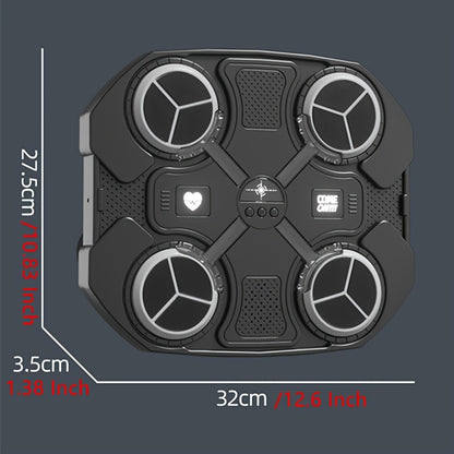 Youth boxing target for improving reaction, speed, and rhythm - ideal for boys and girls - in black.