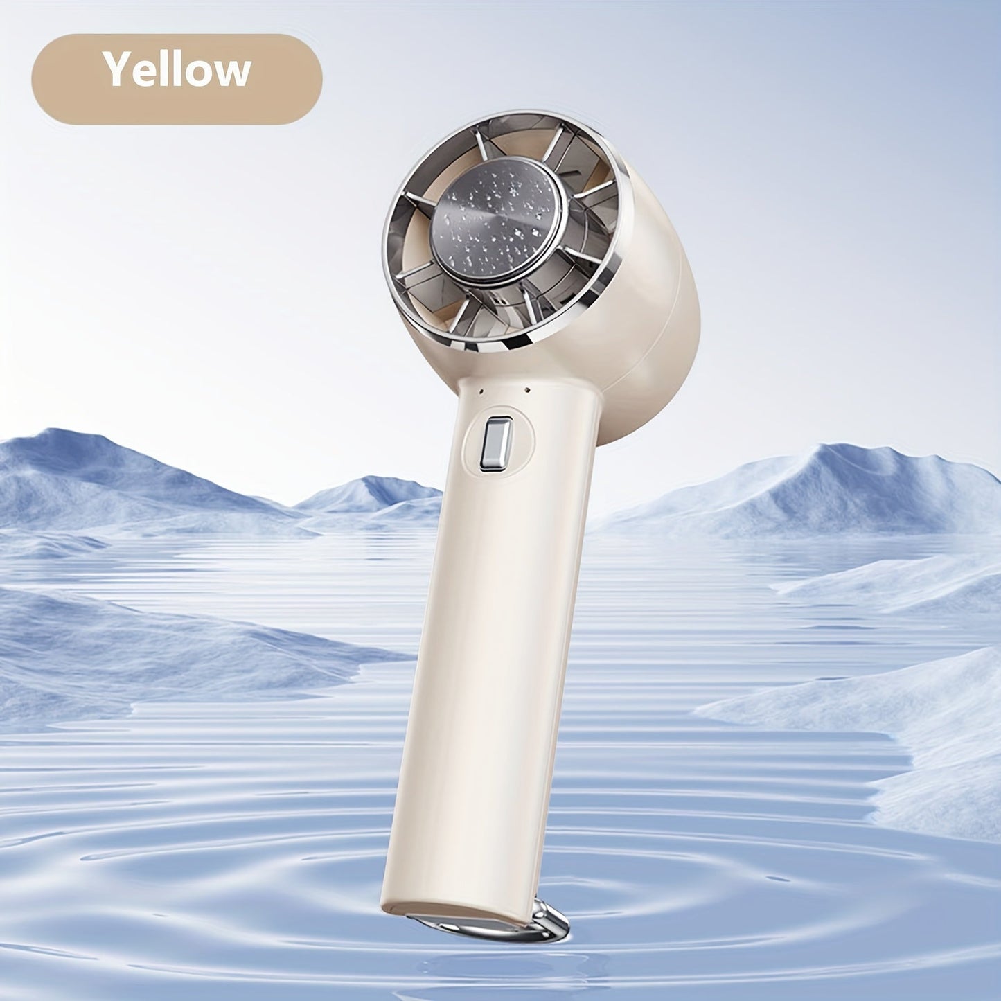 Stay cool on-the-go with the 2024 Portable Handheld Cooling Fan. This innovative fan includes an ice compress for extra cooling power. It is USB rechargeable and features a wearable design, making it perfect for both indoor and outdoor use. Plus, it