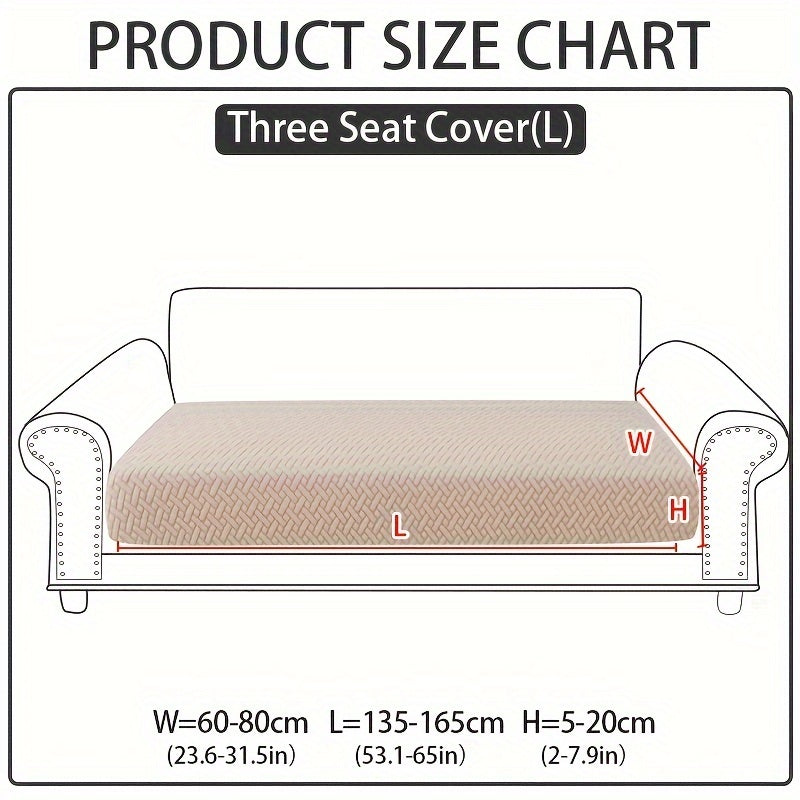 Pet-friendly sofa cover made of non-slip, stain-resistant polar fleece. Machine washable, suitable for all seasons.