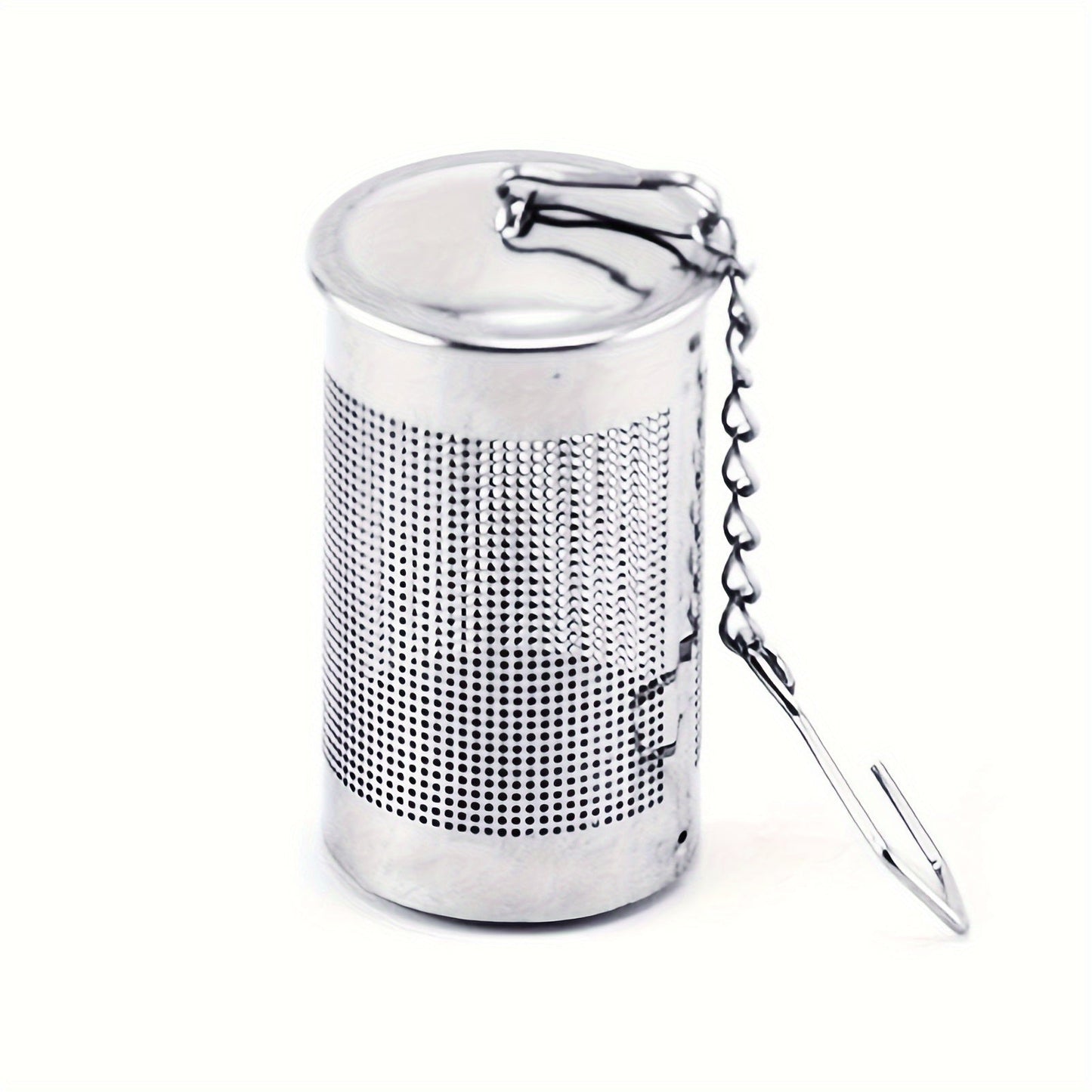 Stainless Steel Tea Infuser Strainer with Hook, Fine Mesh Tea Steeper for Loose Leaf Tea - Durable and Leak-Proof Filter for Tea Brewing