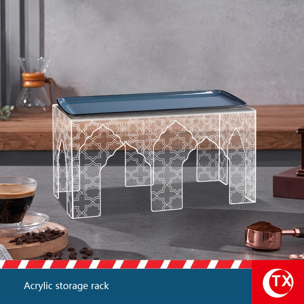 Introducing a range of shelves inspired by Ramadan, featuring a castle motif and available in three sizes. These versatile shelves are ideal for organizing household items, showcasing collectibles, serving cakes and desserts at gatherings, and displaying