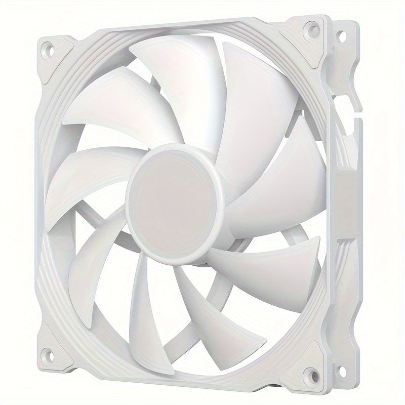 TEUCER 14cm/5.51in PWM fan for PC case cooling with 4-pin connection.