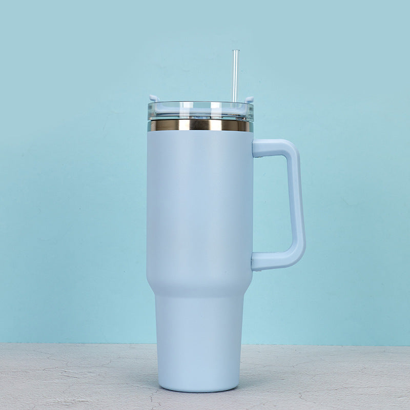 40oz stainless steel tumbler with handle and vacuum flask