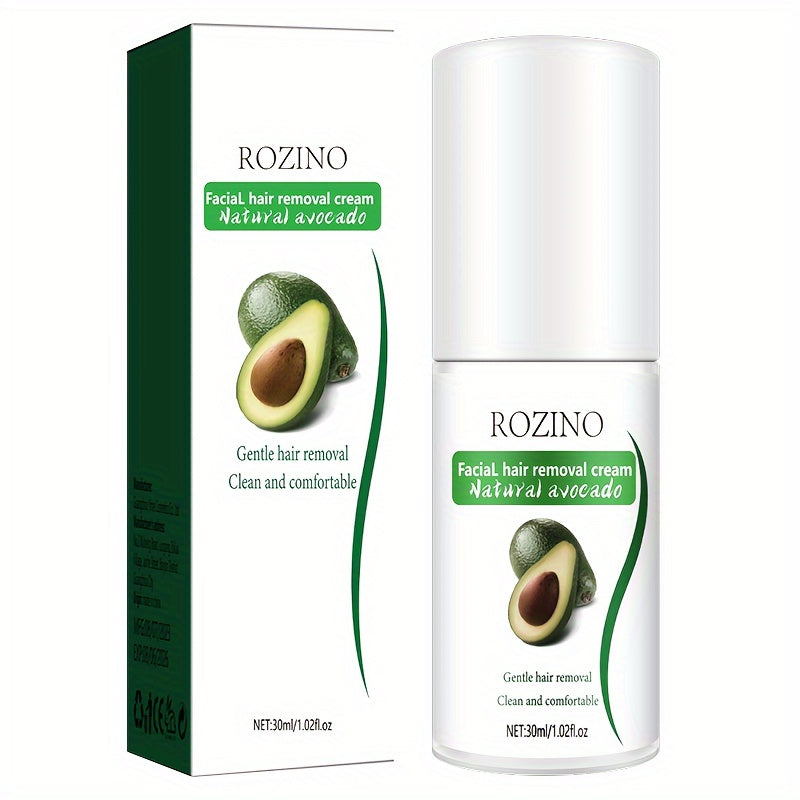 Avocado Hair Removal Cream eliminates body hair without leaving black spots.