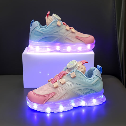 Colorful LED shoes with 16 modes for boys and girls of all ages. Perfect for running and casual wear, featuring light-up laces and dazzling light show.