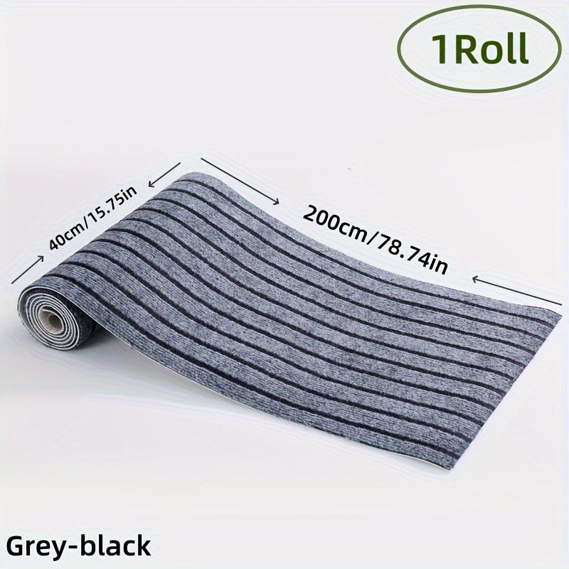 Self-Adhesive Carpet Rolls: Available in 5 sizes for DIY use in homes, commercial spaces, bathrooms, doors, stairs, and for pets - 5mm thickness.