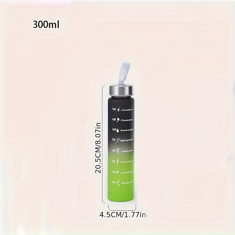 Large capacity 1pc water bottle of 300ml/800ml for outdoor sports, fitness, and camping. Portable and suitable for travel.