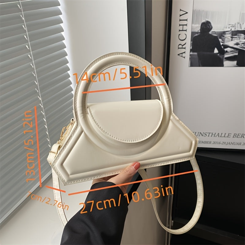 Women's trendy high-end handbag for fashion commuting.