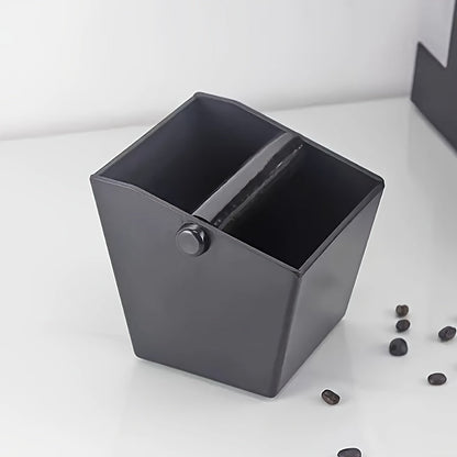 ABS Coffee Grounds Bin - Durable and Sleek in Green, No Electricity Required, Ideal for Espresso Machines and Grinders - Safe for Food, Simple to Wash