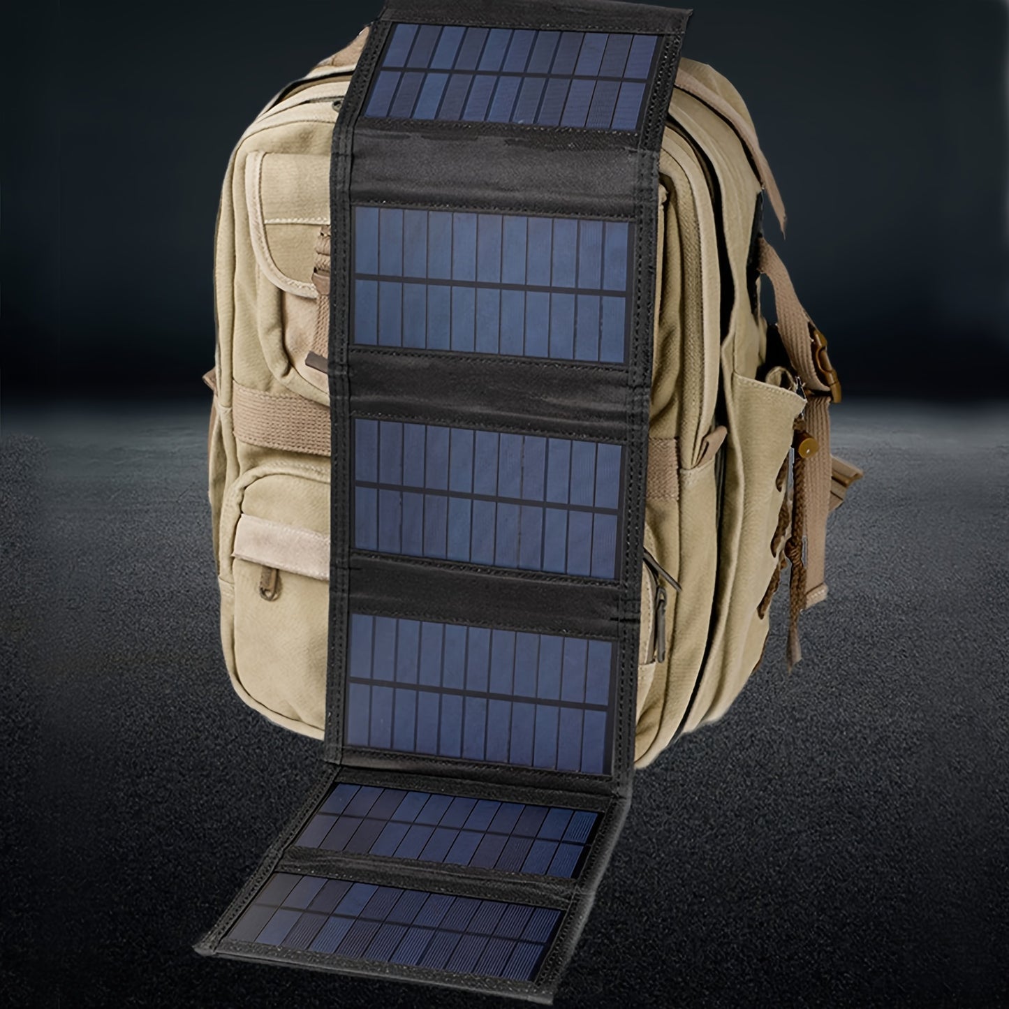 40W Foldable Solar Panel for Portable Power, Devices, and Outdoor Charging.