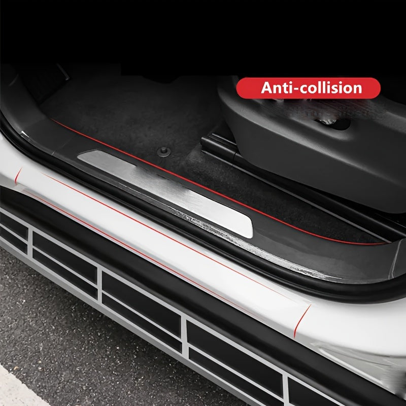 3m Auto Protector Film for Car's Door Edge, Trunk Bumper, and Sill. Protective and anti-collision strip stickers for car body.