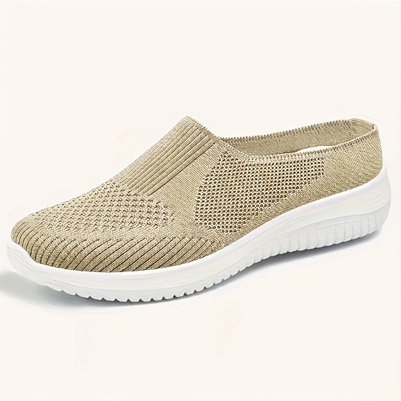 Women's slip-on loafers with soft, breathable fabric and PU sole, perfect for spring and summer. Ideal for casual wear.