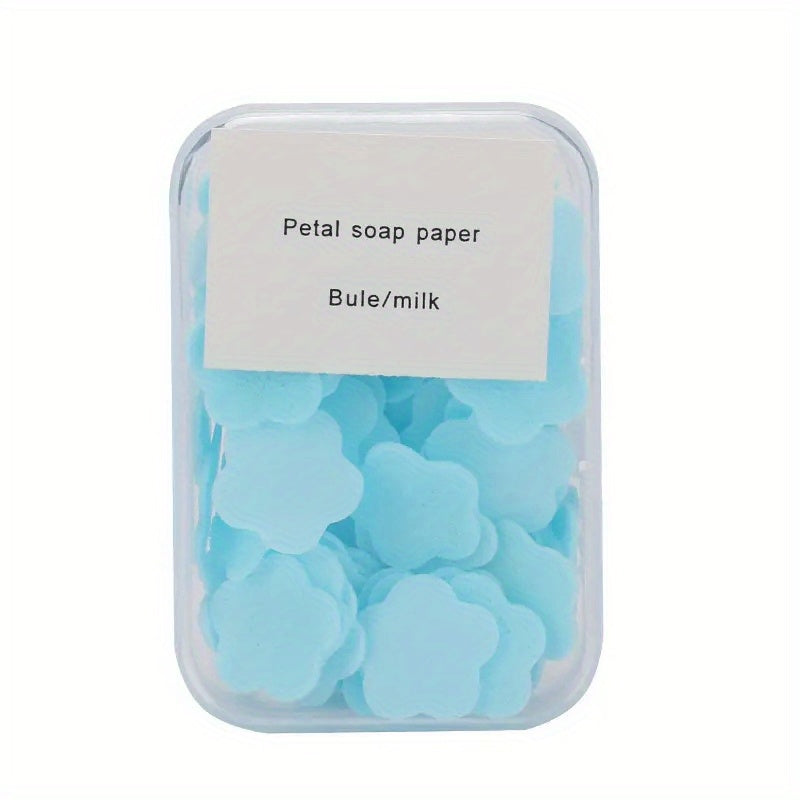 100 pcs/box of Portable Scented Foaming Soap for Travel.