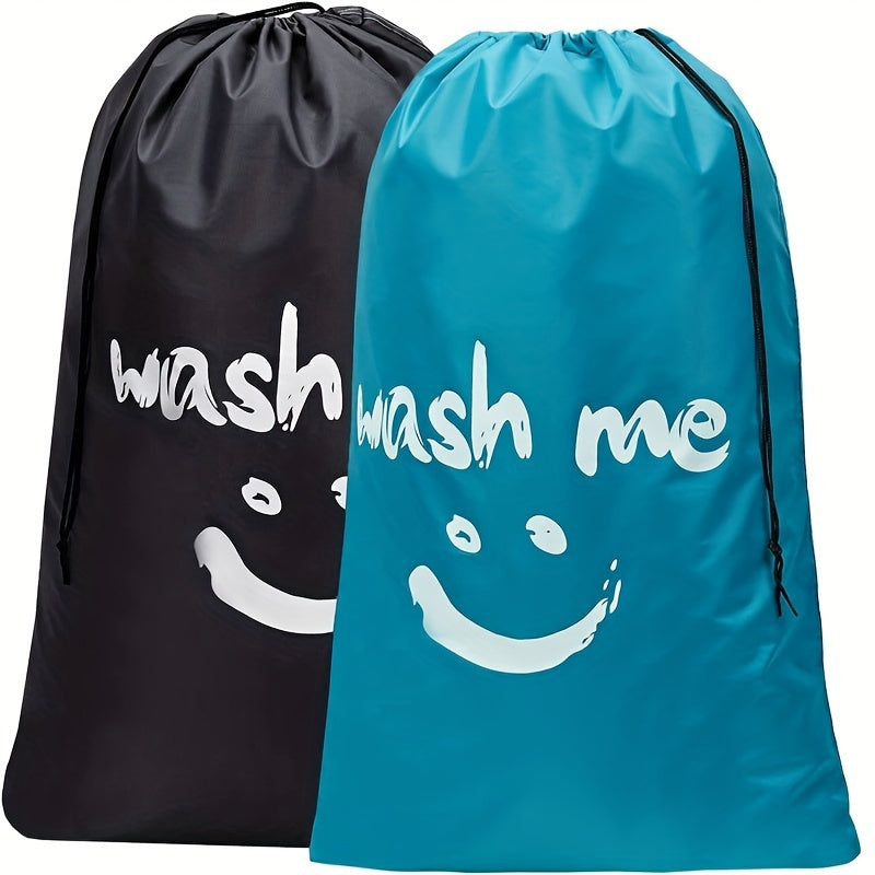 Large Laundry Bag designed for college students, Resistant to Rips & Tears, Machine Washable, Heavy Duty Hamper Liner for Dirty Clothes, Wash Me 1pc