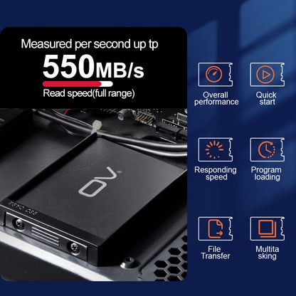 High-speed OV Sata 3 SSD available in various capacities with durable TLC flash, shock-proof design, and compact 6.35cm size for PCs, desktops, and laptops.