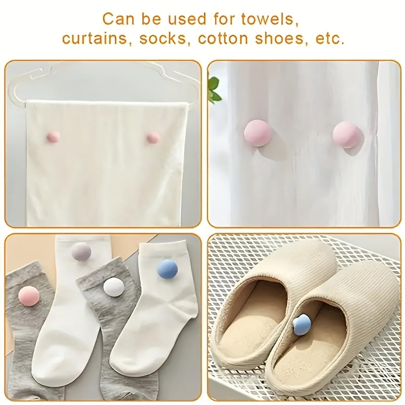 Set of 8 Mushroom Quilt Holders - Secure Duvet Covers & Blankets with Invisible, Non-Slip Bedding Clips