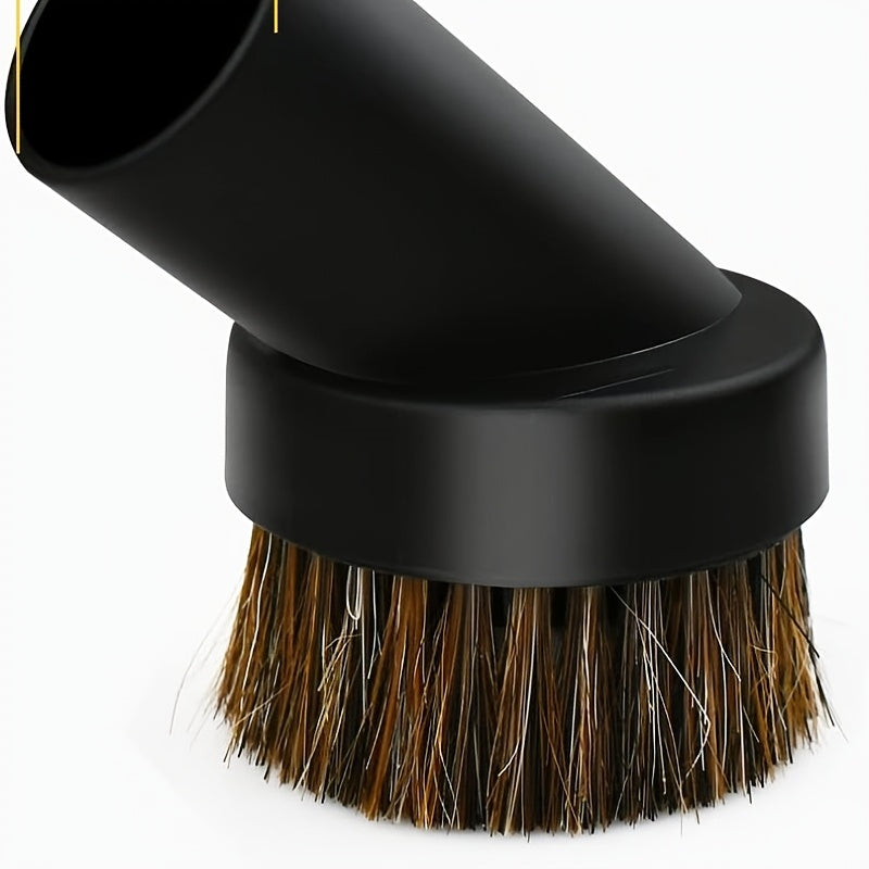 Pair of Circular Dust Brushes that Work with a Variety of Vacuum Cleaner Attachments.