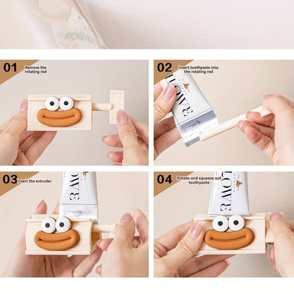 [Popular Choice] Big Mouth Easy-Squeeze Toothpaste Dispenser for Effortless Use