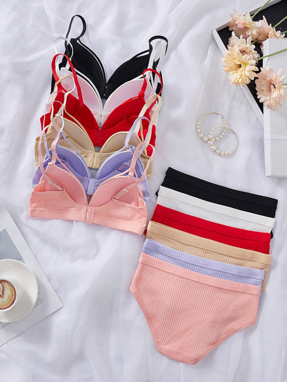 Casual six-color underwear set