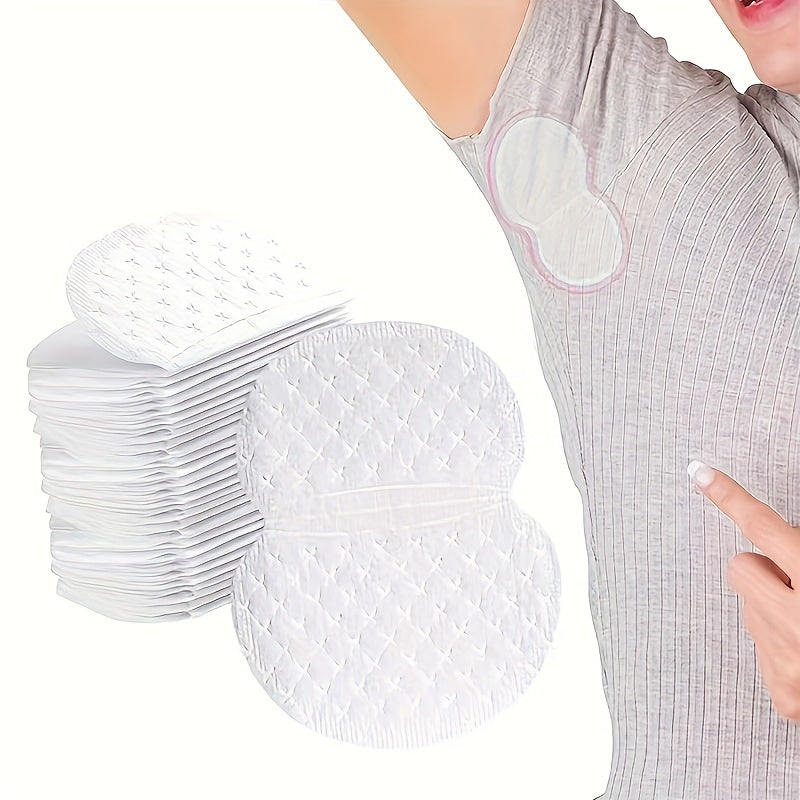 50/100pcs Disposable Armpit Sweat Pads, Durable, Lightweight & Breathable, Odorless, Easy-to-use, Suitable for Men and Women in Hot Summer