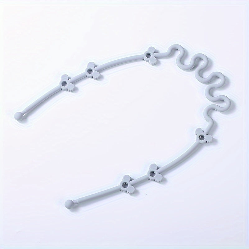 Silicone Chain with Tooth Glue, Silicone Grinding Rod attached to rope