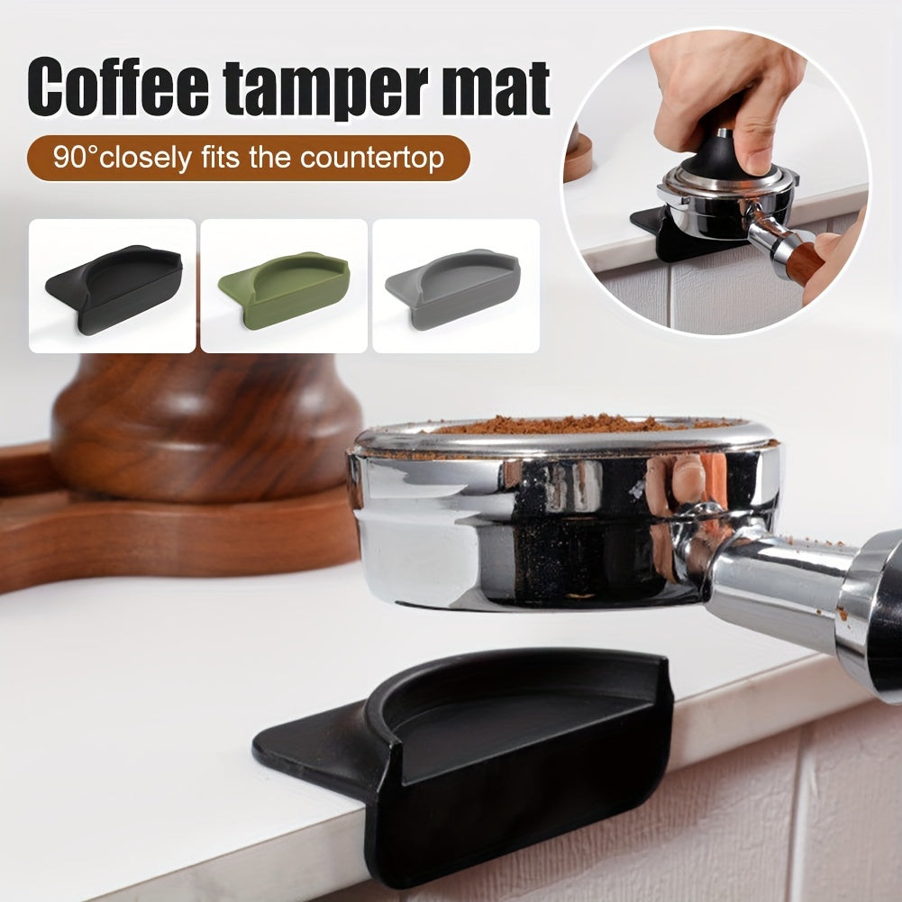 Silicone Espresso Tamper Mat - 51/53/58mm Portafilterlar uchun anti-slip qahva press pad, Barista asboblari va Espresso mashinasi aksessuarlari