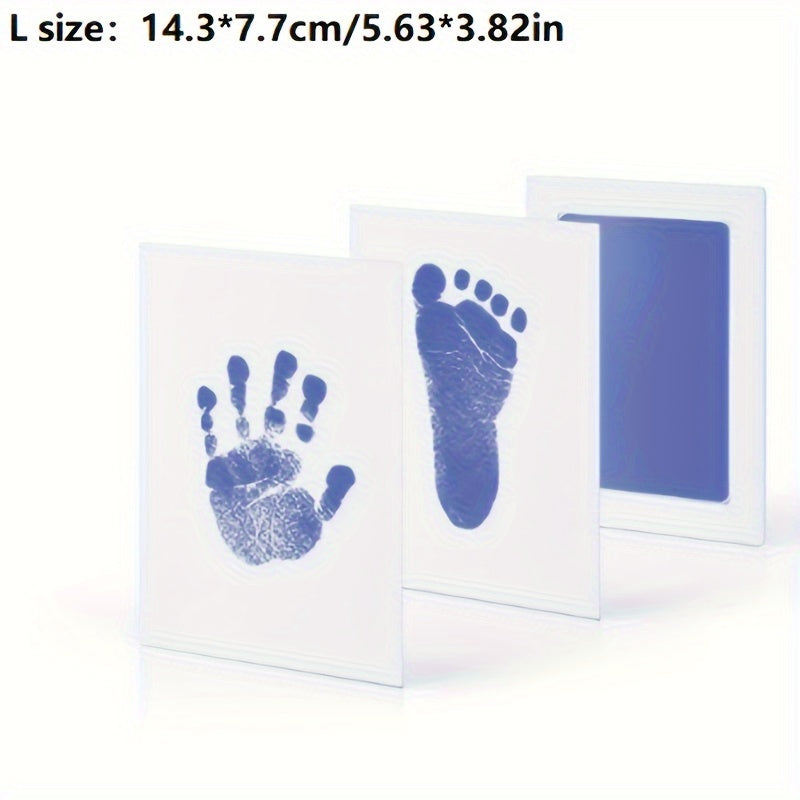 Top Pick for Customers: Inkless Pad for Youngsters' Handprints and Footprints - perfect for Christmas, Halloween, Thanksgiving, or as a special gift. Create lasting memories with this safe and easy-to-use kit. Great for souvenirs or gifts for youngsters.