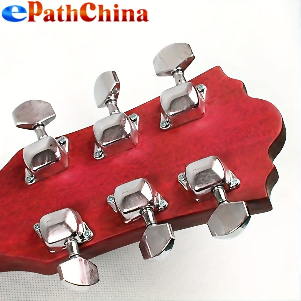 6 Semi-closed Machine Heads Tuner for Folk Guitar