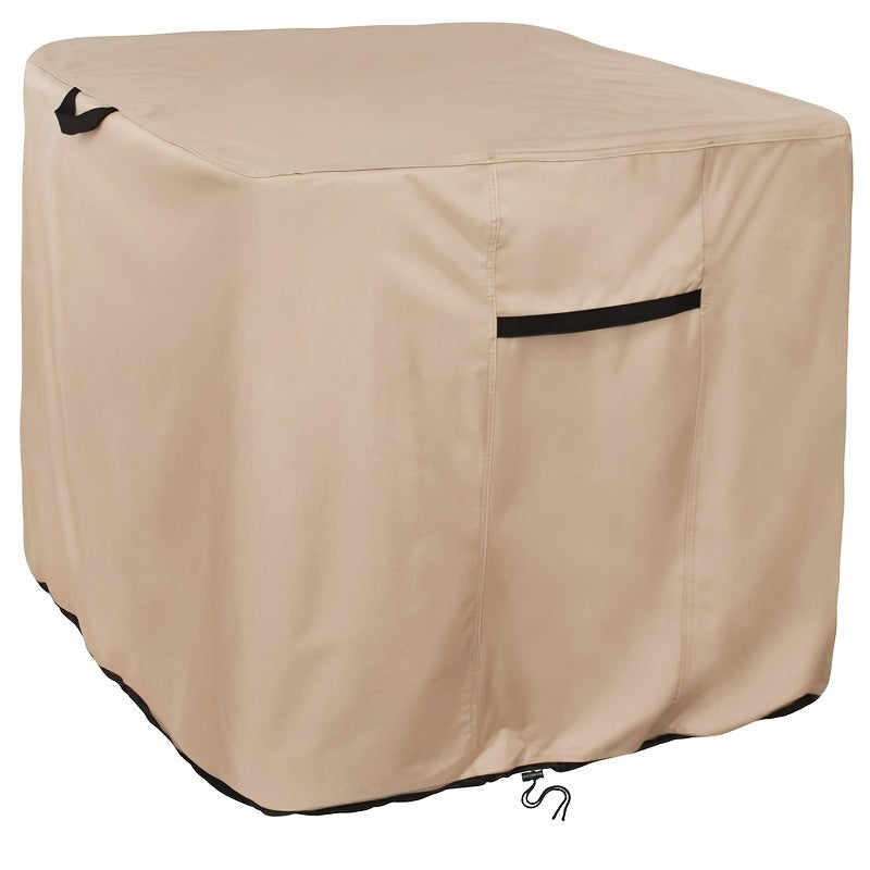 Protect your air conditioner from the elements with the Waterproof 400D Square Air Conditioner Cover. This cover fits units measuring up to 30 inches wide, 30 inches deep, and 32 inches high. No power is needed for installation, making it perfect for