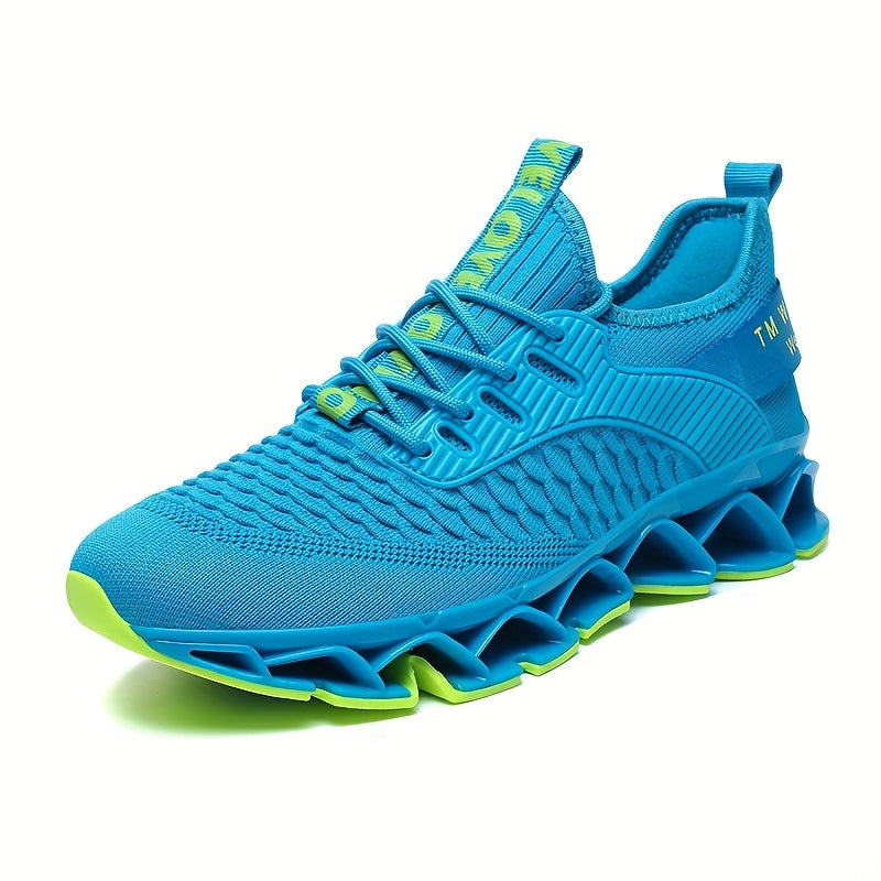 Breathable mesh sneakers for men - all-season, shock-absorbing casual shoes