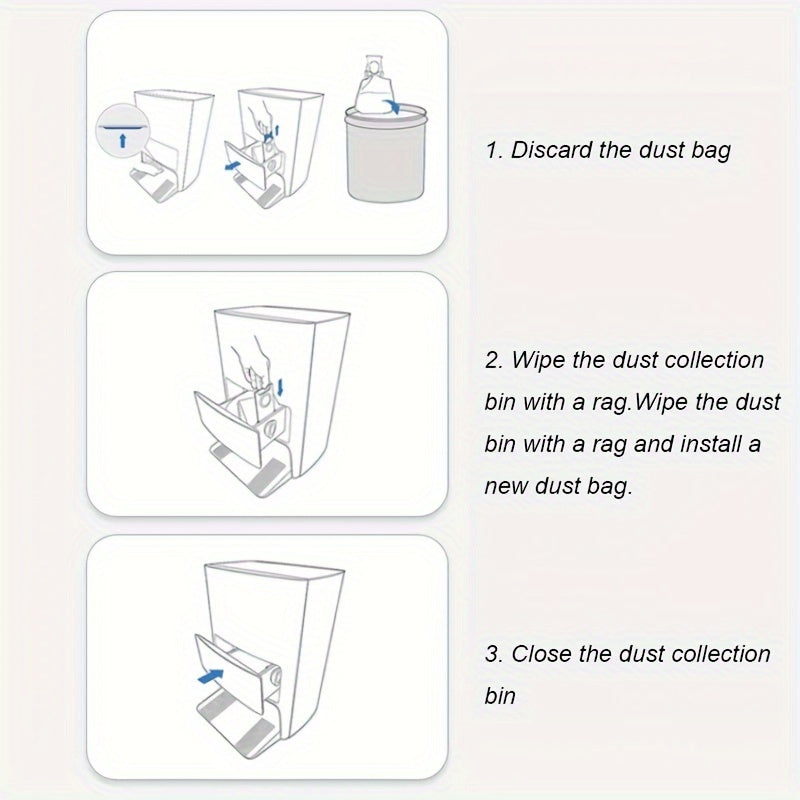 Compatible with X1S PRO and X1 OMNI/PRO models, Ecovacs X1 OMNI/PRO Dust Bags specifically designed for sweepers.