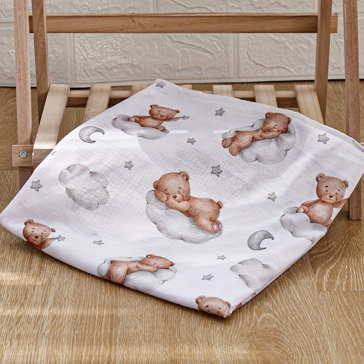 Adorable Cartoon Blanket, Polyester Quilt Bath Towel - Perfect for Home and Travel