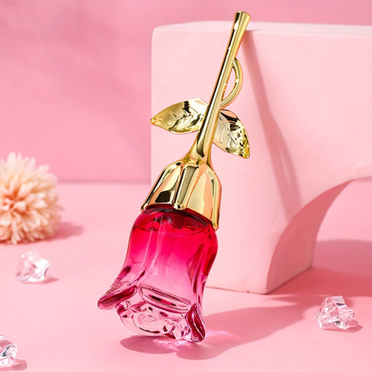 50ml Midnight Rose Women's Light Perfume with a fresh, natural and unique floral fragrance, ideal as a gift for a girlfriend.