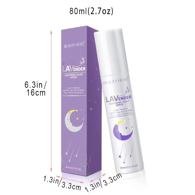 80ml Lavanda Uxlash Spreyi, xonangizda yoki yostiqingizda chuqur uxlash uchun mukammal