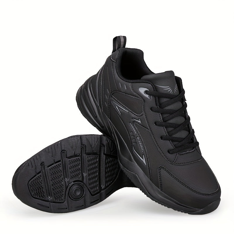 Men's non-slip sports shoes for all seasons, ideal for casual running and travel. Large size height-increasing design.