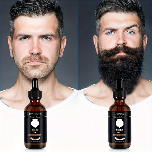 Sandalwood Beard Care Oil with Plant Glycerin for deeply moisturized, soft and glossy beard to enhance male charm and bring you closer to the Male God.