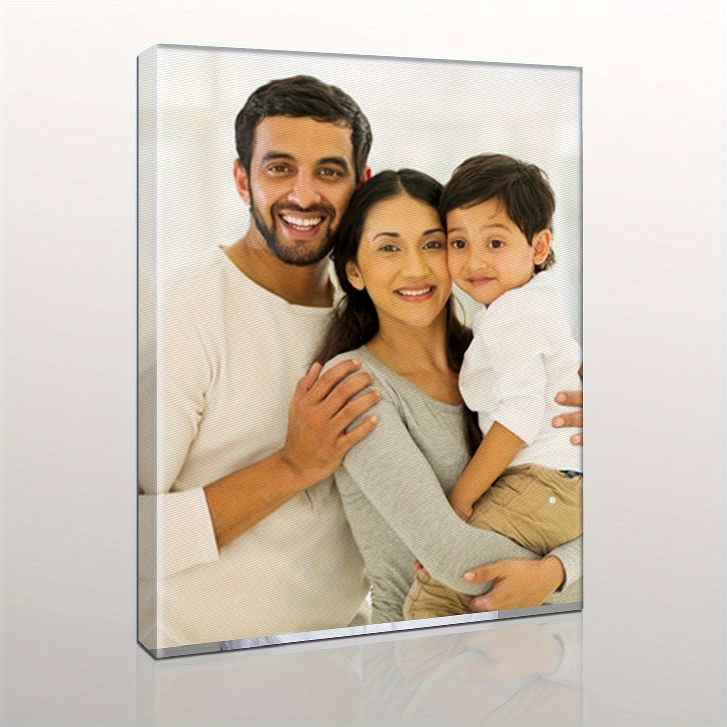 Personalized canvas wall art with frame in various styles for indoor and outdoor decor in fall and winter.