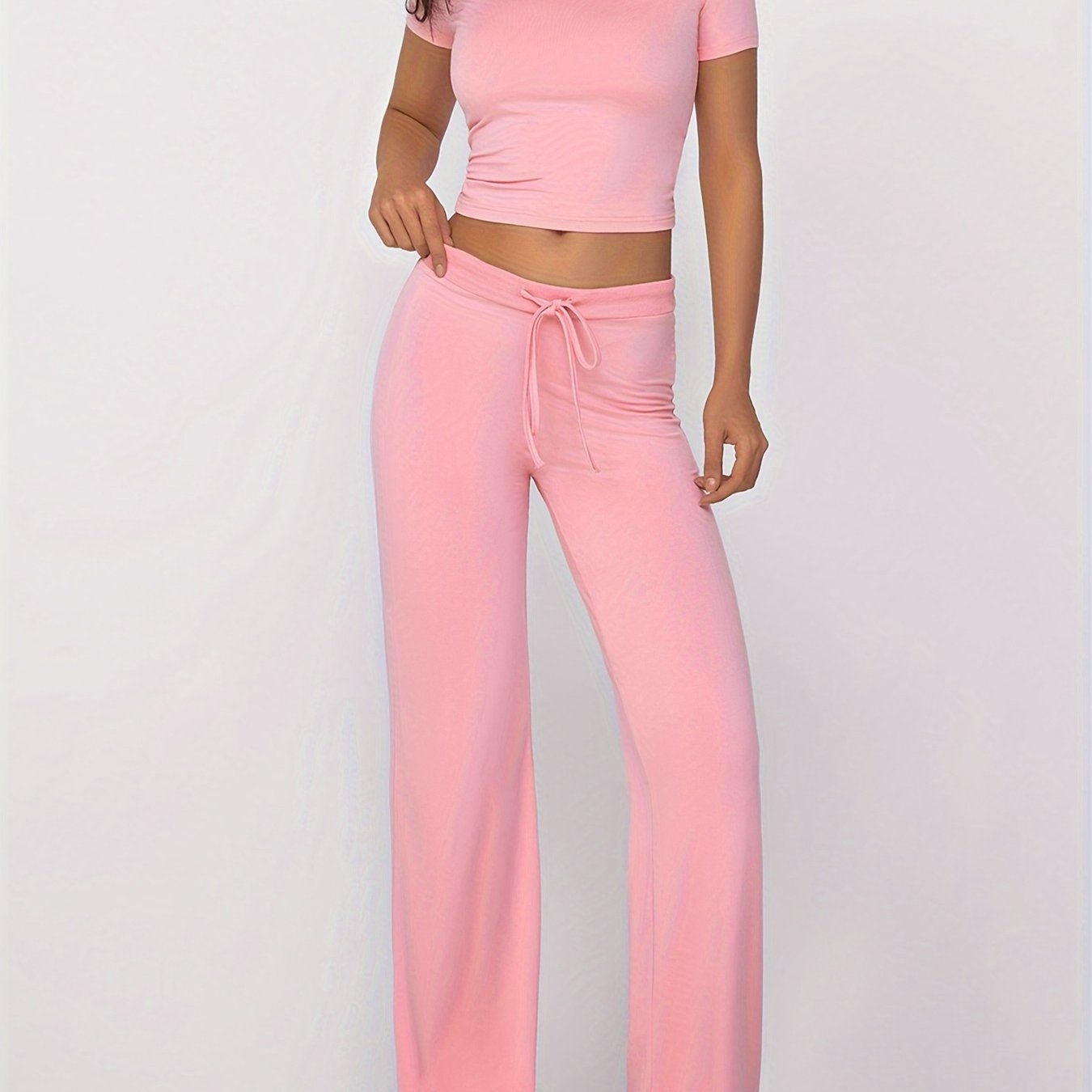 Kardashian-inspired Modal Ribbed Loungewear Set