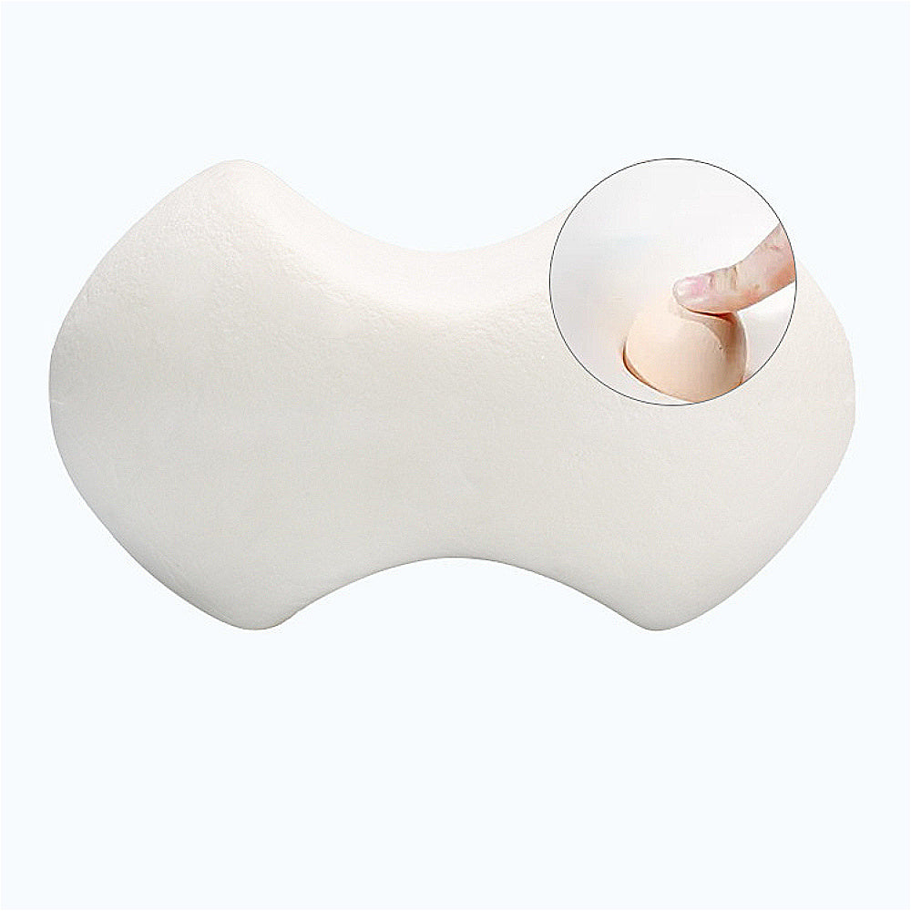 Memory Foam Leg Positioner Pillow, designed for comfort and support during pregnancy, post-surgery recovery, or everyday relaxation. Medium firmness makes it suitable for ages 14 and up. Ideal for improving posture and reducing discomfort.