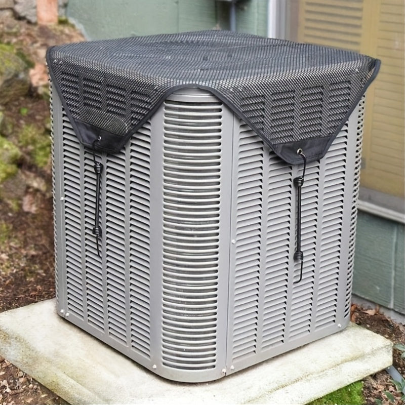 Durable Outdoor Air Conditioner Cover - Waterproof, Dustproof, and Sunshade Protector with No Electricity Required. Weather-Resistant for Long-Lasting Protection.