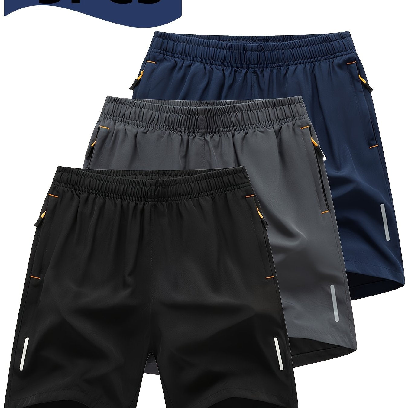 Men's casual sports shorts set