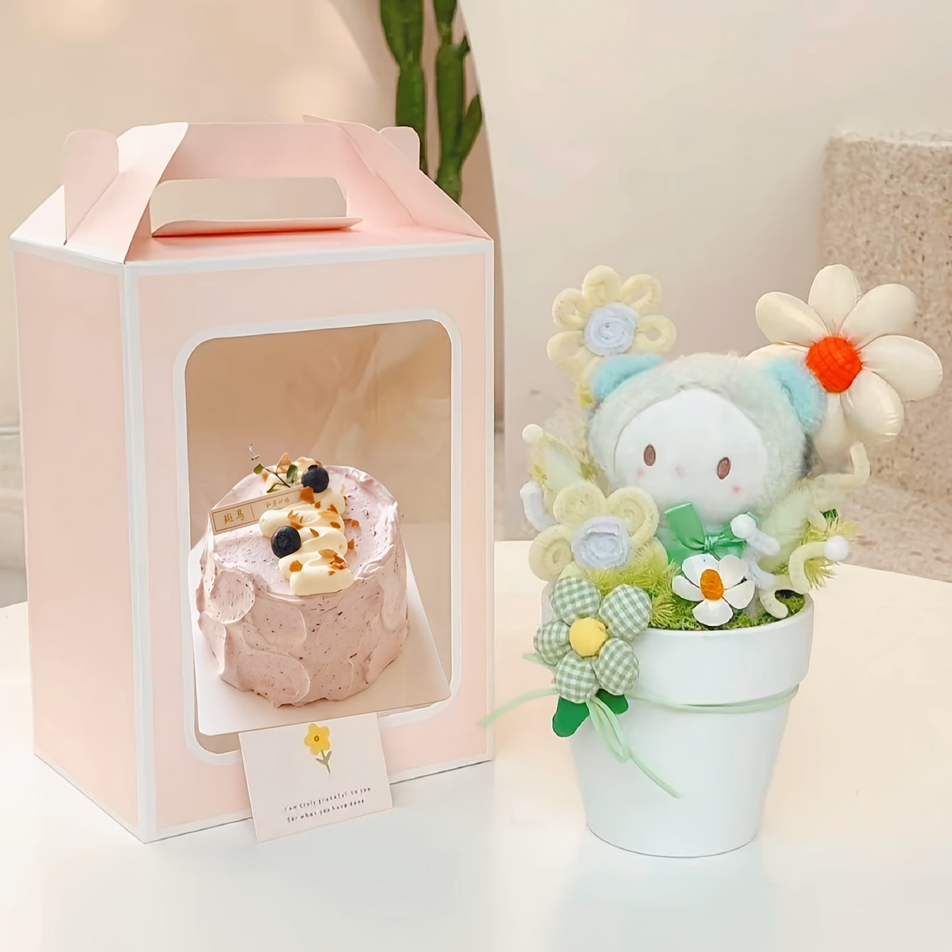 2 cake boxes with a clear window, perfect for displaying baked goods like cupcakes, chocolates, cookies, pies, and other pastries. Great for birthday party favors, wedding party gifts, or as a handy storage solution for baking tools and kitchen