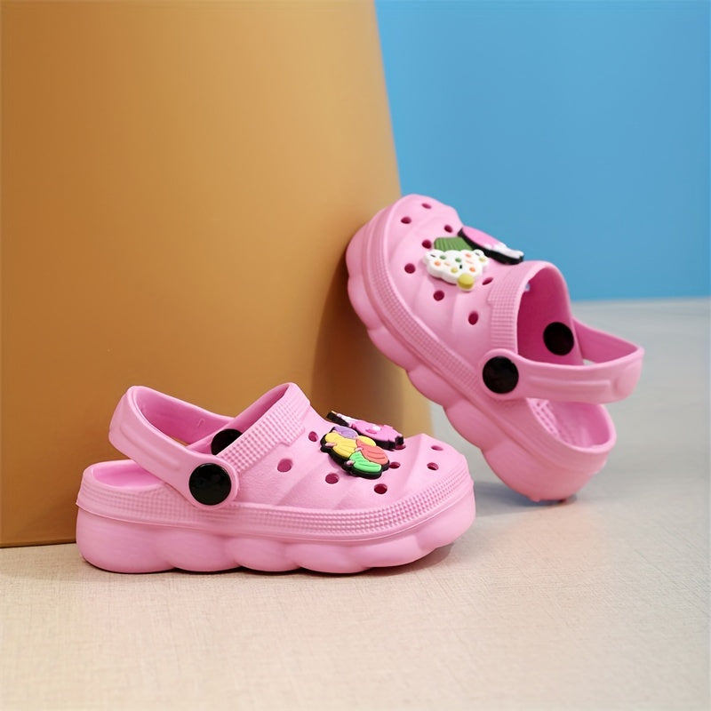 Children's Croc-style EVA slides: lightweight, durable, all-season sandals for ages 14 and under.