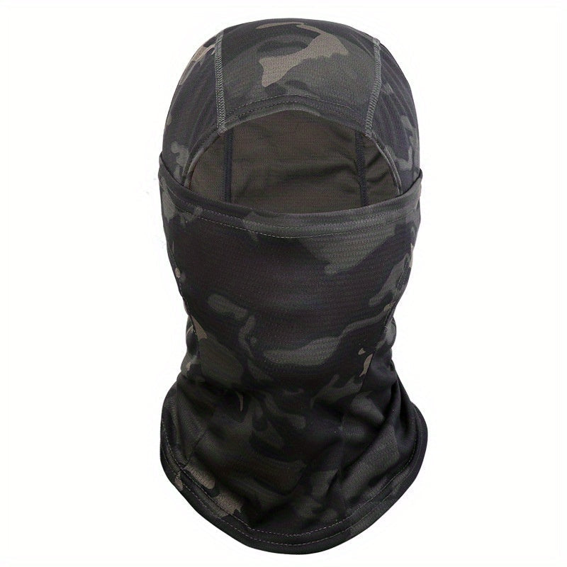 Adjustable Windproof UV Protection Hood with Balaclava Face Mask