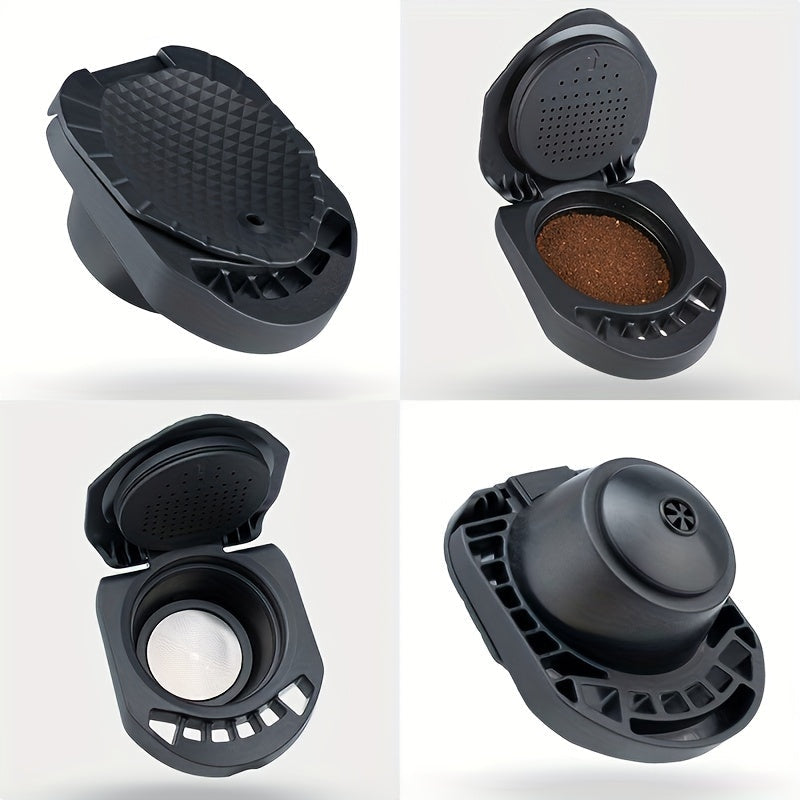 1pc Coffee Capsule Conversion Holder compatible with multiple Dolce Gusto models including 9781JOY/GENIO S, EDG466, KP7, EDG250, EDG606, and EDG305MiniMe.