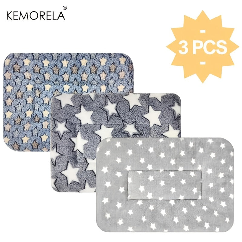 KEMORELA 3-piece bedding set for small animals, suitable for all seasons.